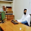 Teaching picture in the college.